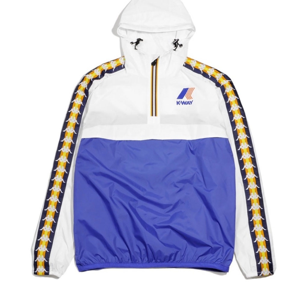 NWOT K-WAY x KAPPA Le Vrai Leon Banda Pullover XL